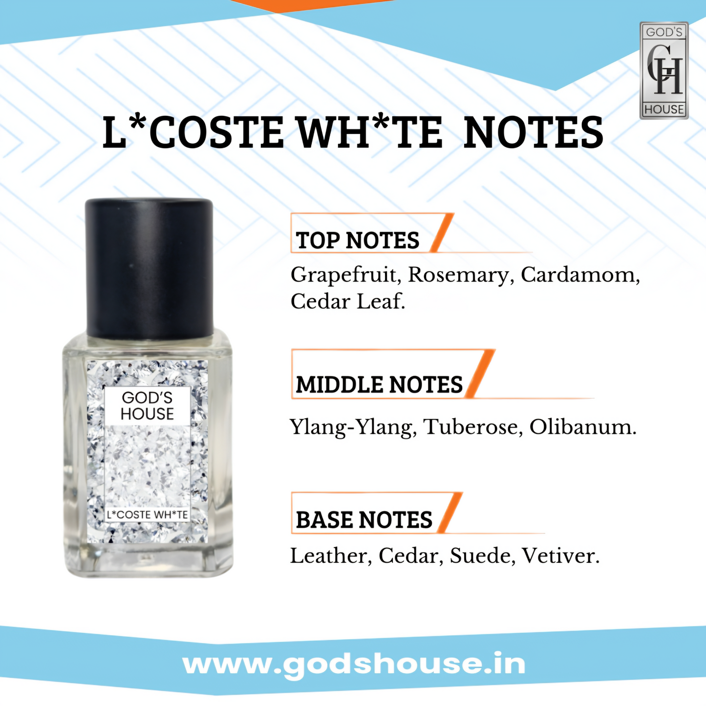 LACOSTE WHITE - 50ml