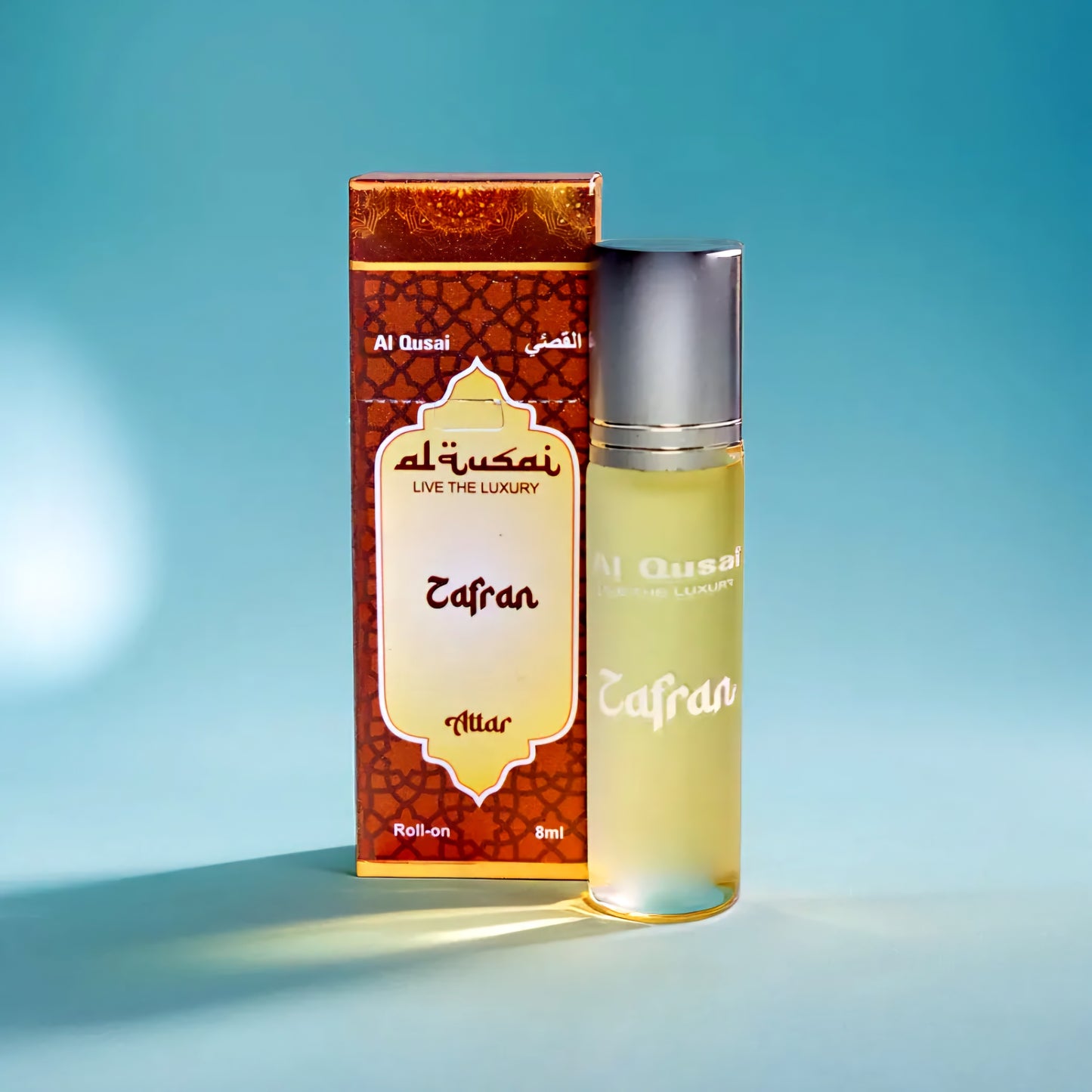 Al Qusai Zafran Attar, Unisex, 8ml Roll-On