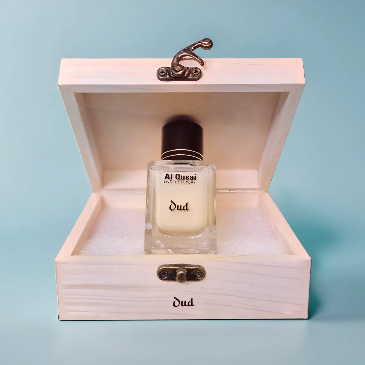 Al Qusai Natural Oud, Perfume / Parfum, Unisex, With Wooden Box