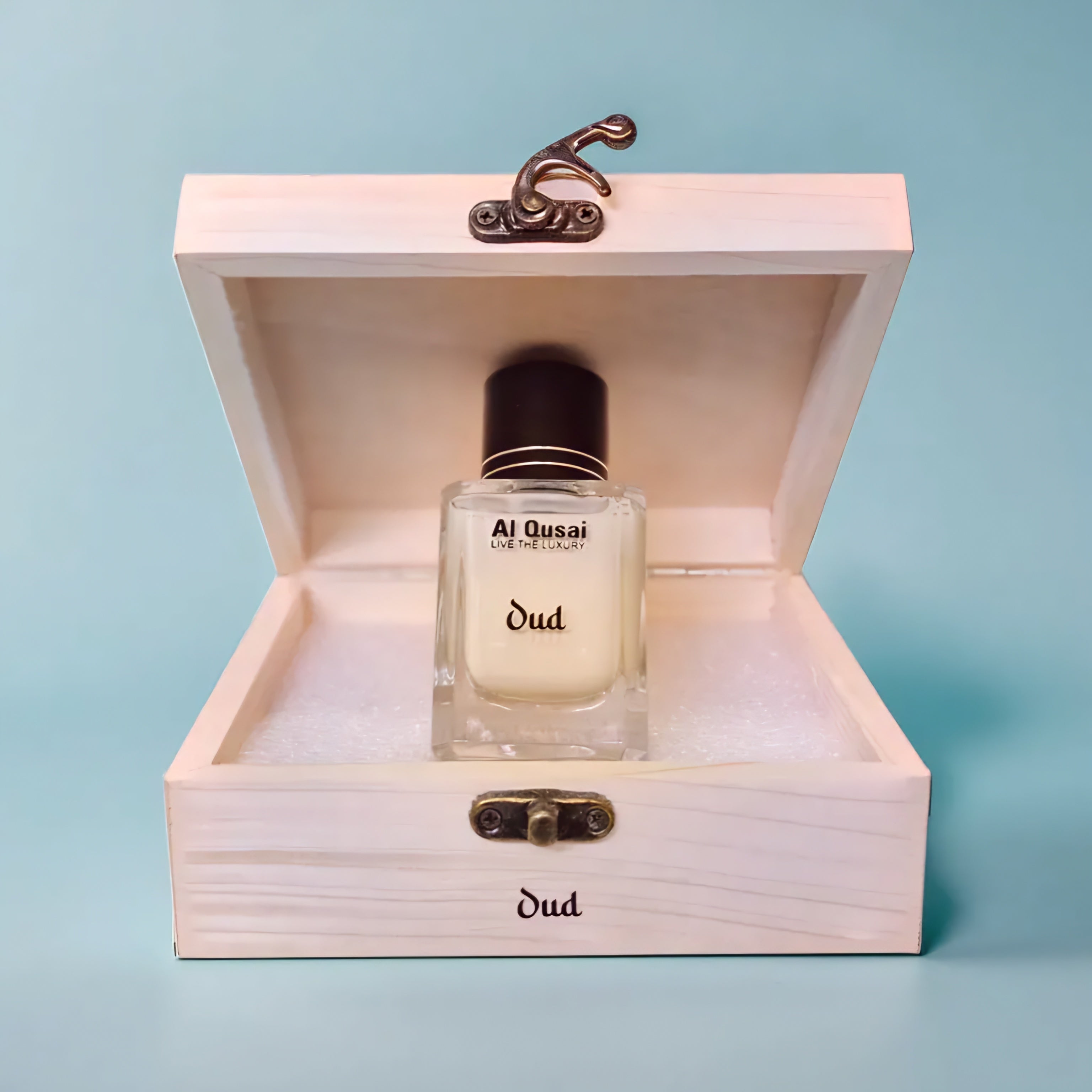 Al Qusai Natural Oud, Perfume / Parfum, Unisex, With Wooden Box
