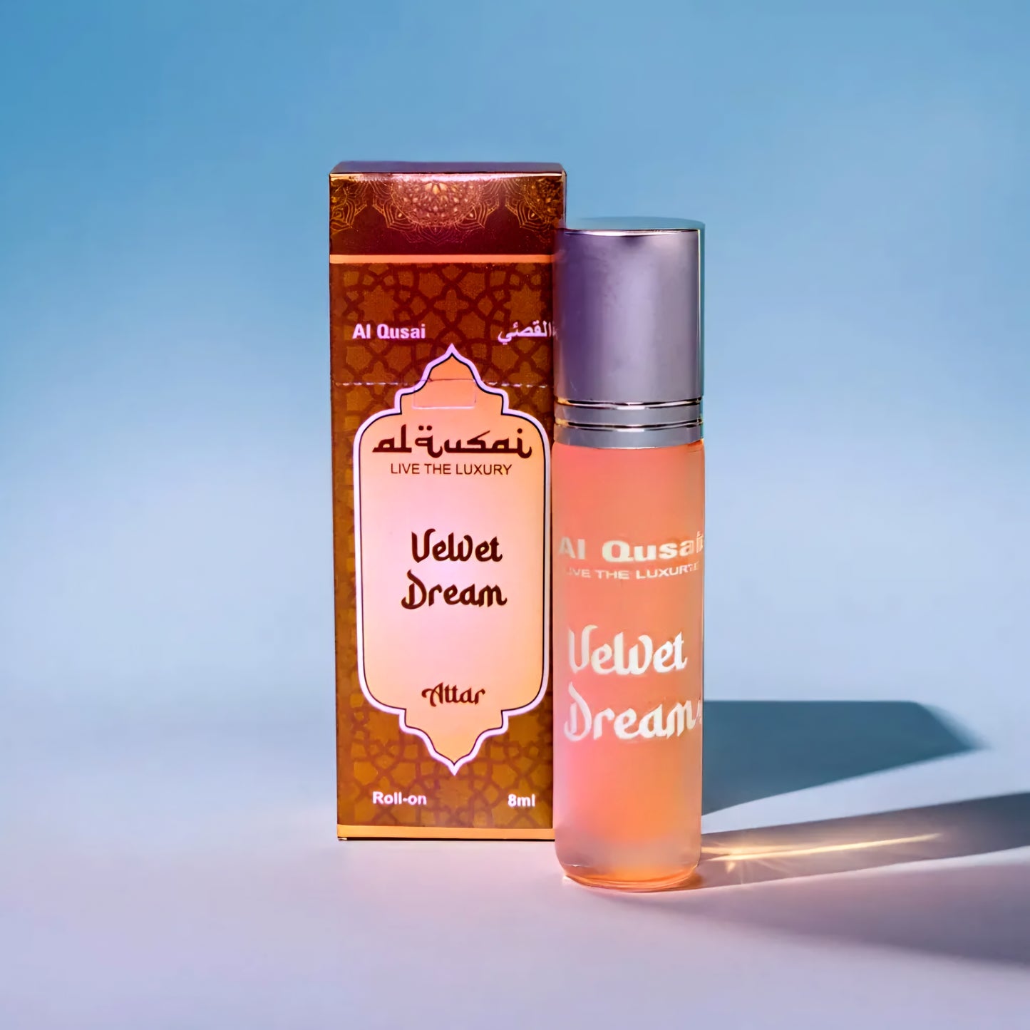 Al Qusai Velvet Dream Attar, Unisex, 8ml Roll-On