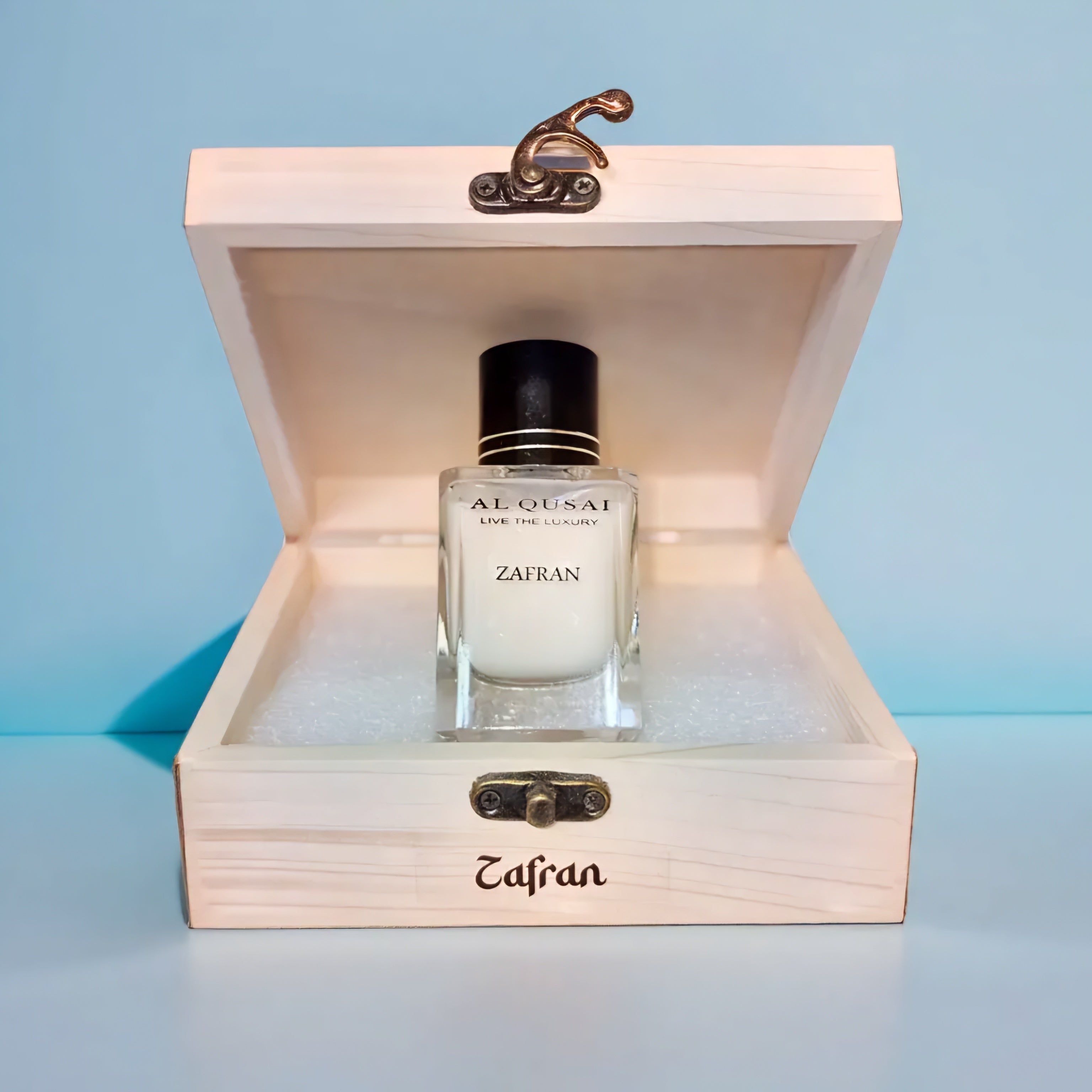 Al Qusai Zafran, Perfume / Parfum, Unisex, With Wooden Box